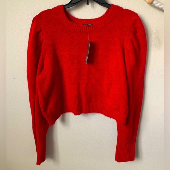 wild fable Other - Target Red Crop Top Long Sleeve
